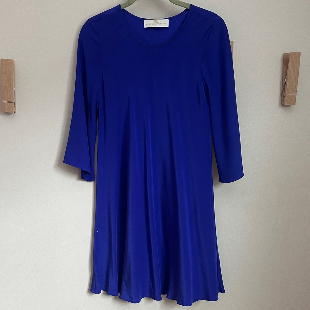 Amanda Uprichard Royal Blue Dress